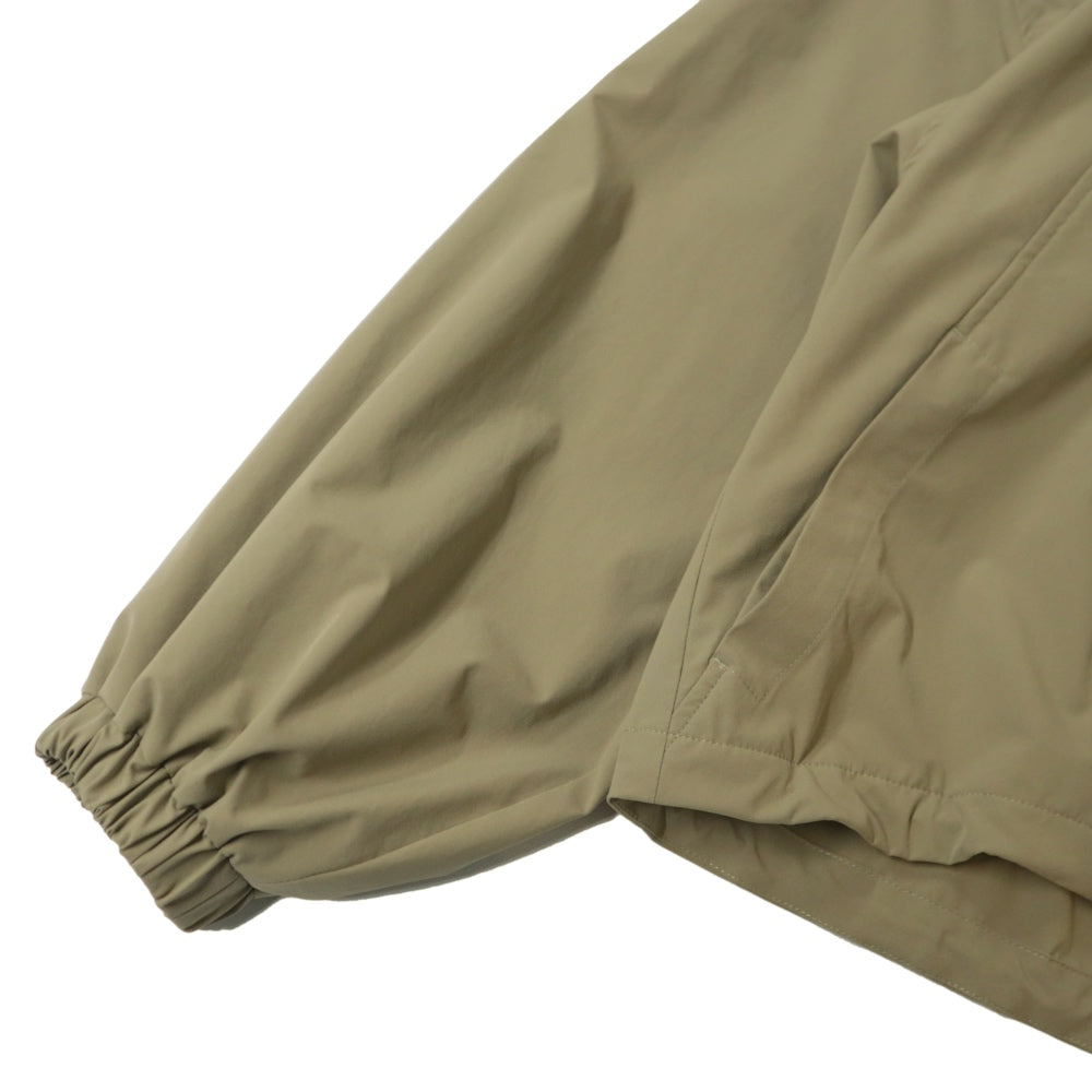 Americana(アメリカーナ)レディース Polyester Taffeta 4Way Strech Cropped Zip Up Hoodie ポリエステル タフタ 4Way ジップ アップ フーディー【RFT-S-008】