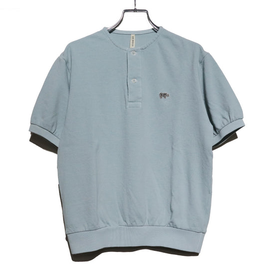 SCYE BASICS コットン ピケ ヘンリーネック シャツ “Cotton Pique Henley Neck Shirt” 【 5225-21718】