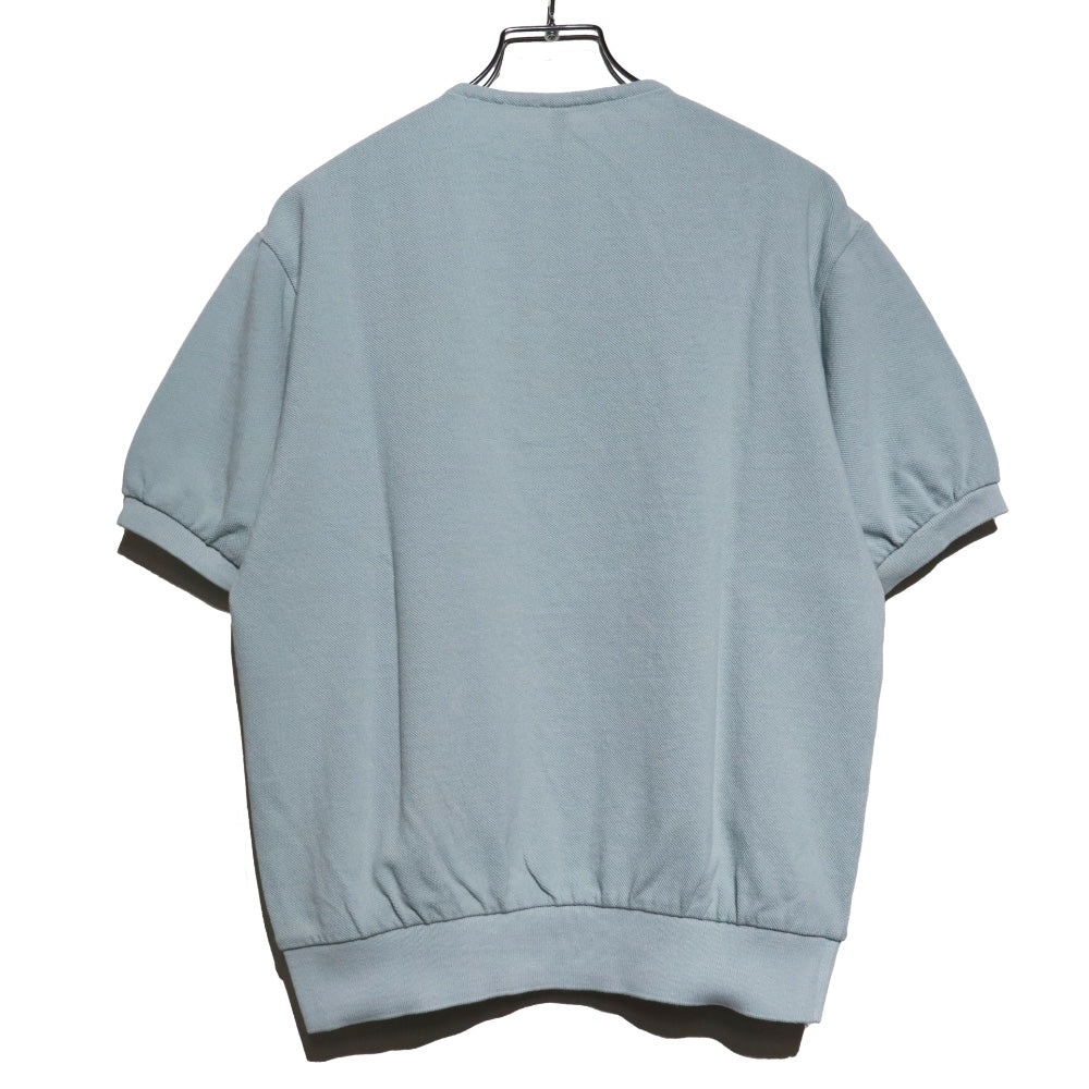 SCYE BASICS コットン ピケ ヘンリーネック シャツ “Cotton Pique Henley Neck Shirt” 【 5225-21718】