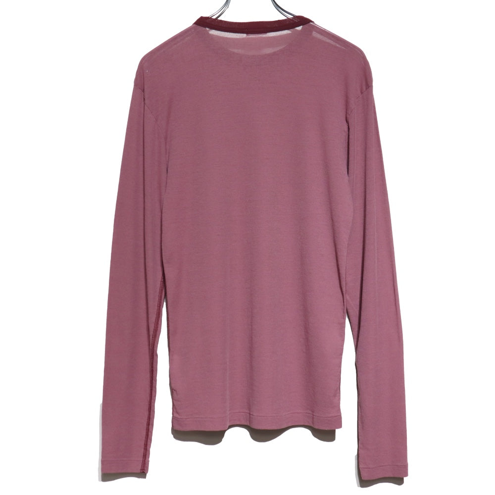 oblada(オブラダ)レディース"SHEER LONG SLEEVE TEE" シアーロングスリーブ 【S2510CU04】