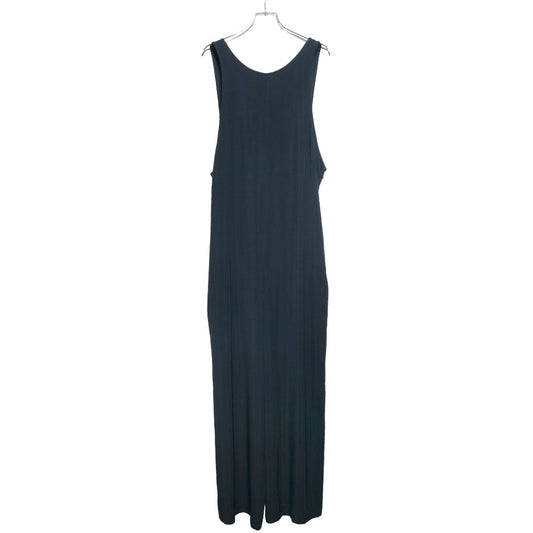 unfil(アンフィル)ビスコース キャバジンワイドレッグオールインワン "viscose gabardine wide-leg all in one"【WVSP-UW109】