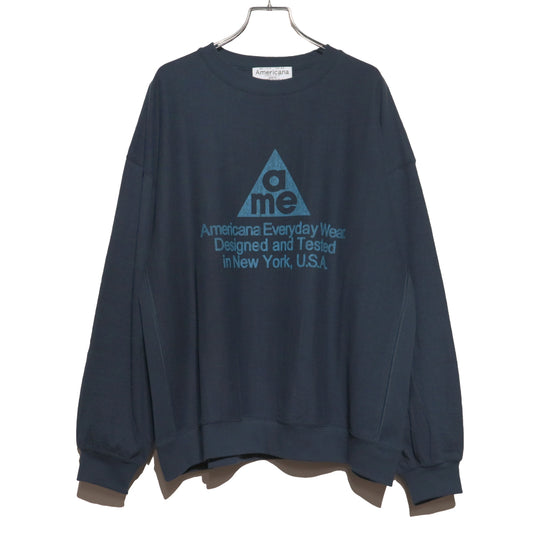 Americana(アメリカーナ)レディース リヴァースウィーブロングスリーブTシャツ【BRF-752A/3】