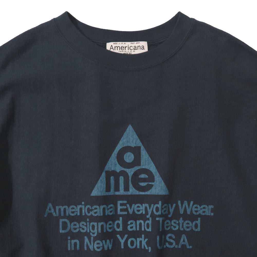 Americana(アメリカーナ)レディース リヴァースウィーブロングスリーブTシャツ【BRF-752A/3】