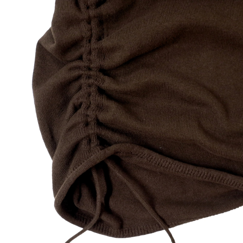 unfil(アンフィル)レディース ブラッシュドシルクコットンショートスリーブギャザードP/O"BRUSHED SILK COTTON SHORT-SLEEVE GATHERED P/O"【WVFL-UW101】