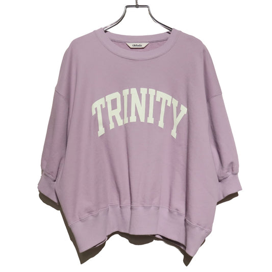 oblada(オブラダ)レディース"HALF SLEEVE SWEAT SHIRT"ハーフ スリーブ スウェット シャツ 【M2510CU10】