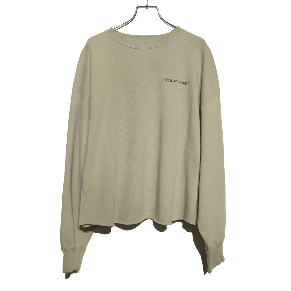 Americana(アメリカーナ)レディース クロップドカットオフスウェット【BRF-736A/1】