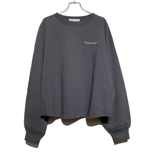 Americana(アメリカーナ)レディース クロップドカットオフスウェット【BRF-736A/1】