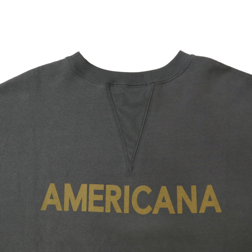 Americana(アメリカーナ)レディース クロップドカットオフスウェット【BRF-736A/1】