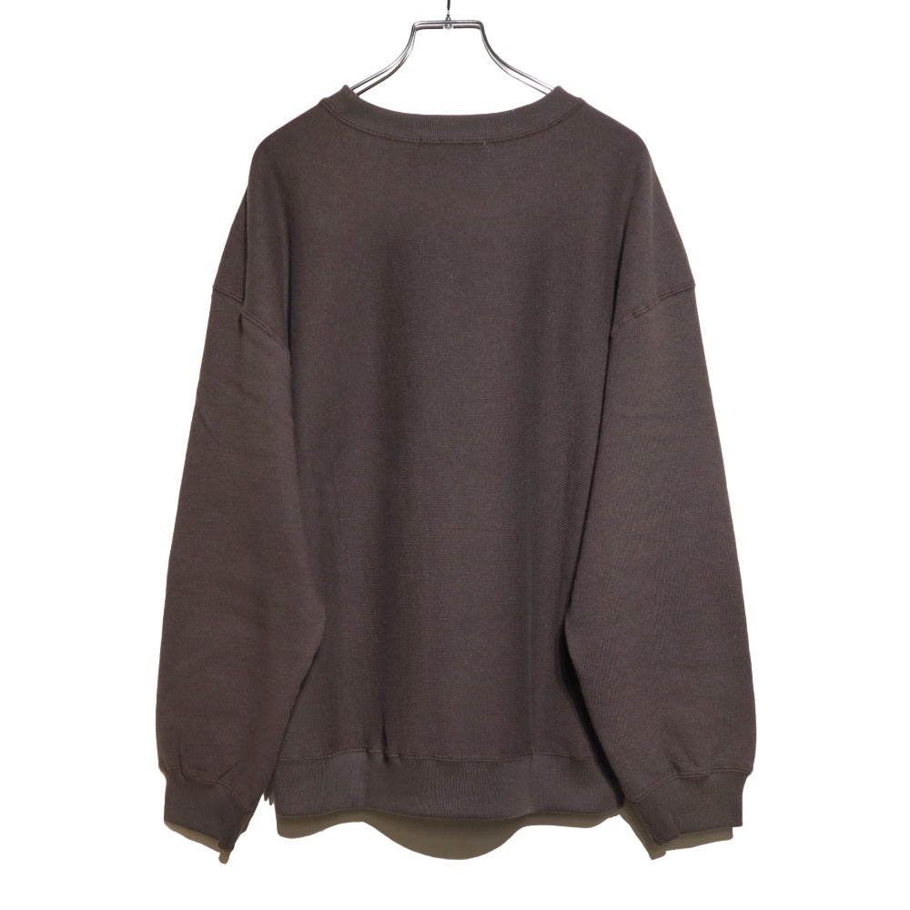 Americana(アメリカーナ)レディース リバースウィーブ クルーネックスウェット【BRF-771A-2】