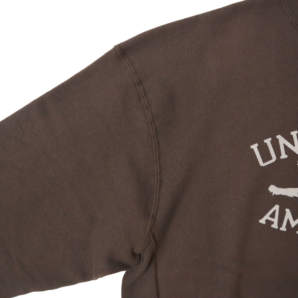 Americana(アメリカーナ)レディース リバースウィーブ クルーネックスウェット【BRF-771A-2】