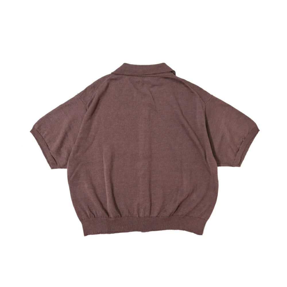 STILL BY HAND(スティル バイ ハンド) レディース　Linen/Cotton Half Sleeve Knit Cardigan リネン/コットン ハーフスリーブ ニットカーディガン【KN04262WM】