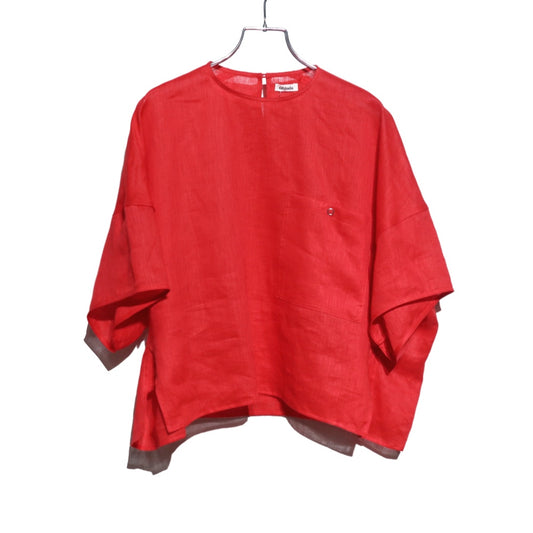 oblada(オブラダ) レディース　"LINEN TEE BLOUSE" リネンT ブラウス【M2510BL02】
