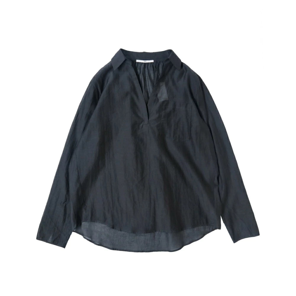 TICCA(ティッカ) レディースコットンシルクスキッパーシャツ【TBFS-112】