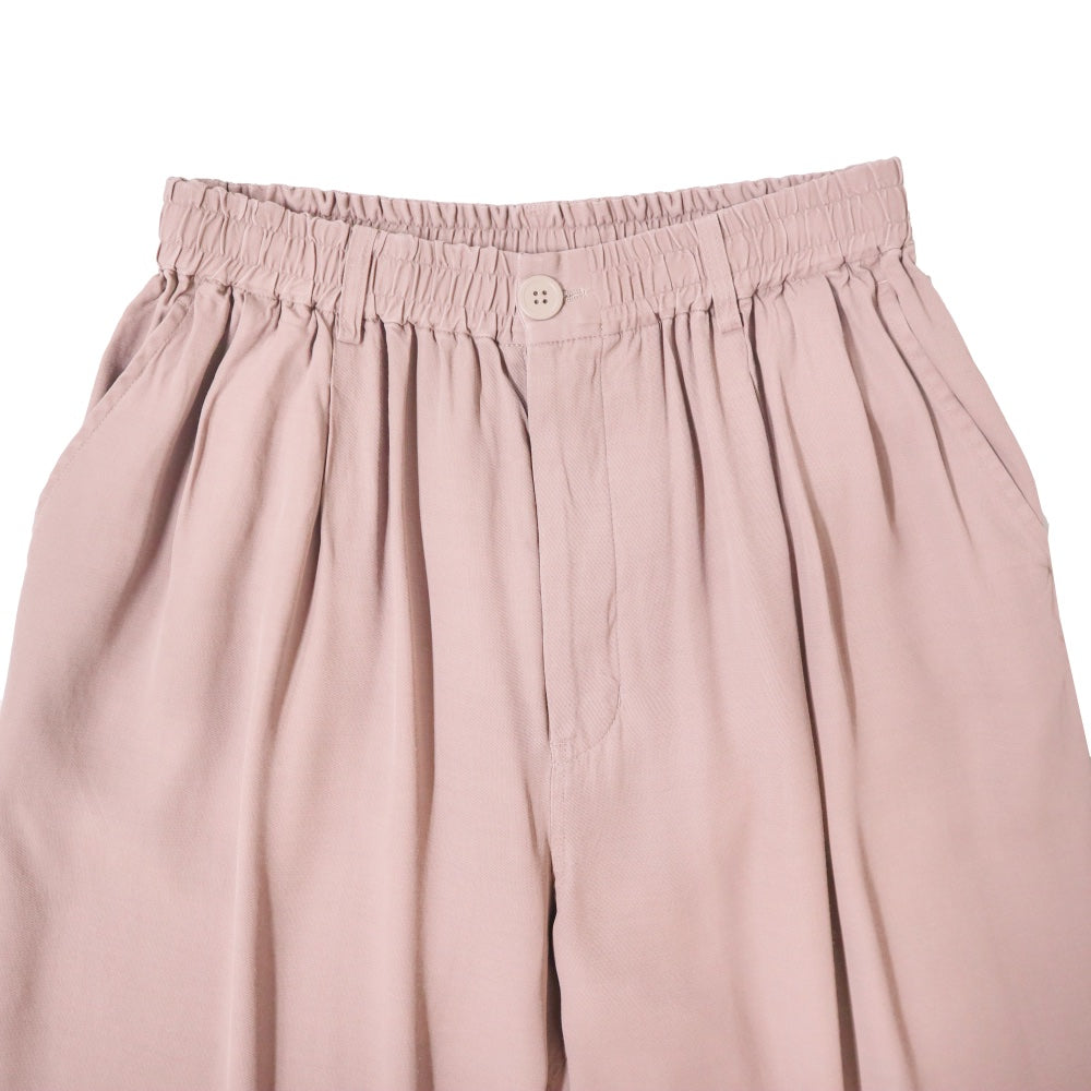 unfil(アンフィル)レーヨンギャバジンピグメントウォッシュビッグイージートラウザーズ　"RAYON GABARDINE PIGMENT WASHED BIG EASY TROUSERS" 【WXSP-UW104】