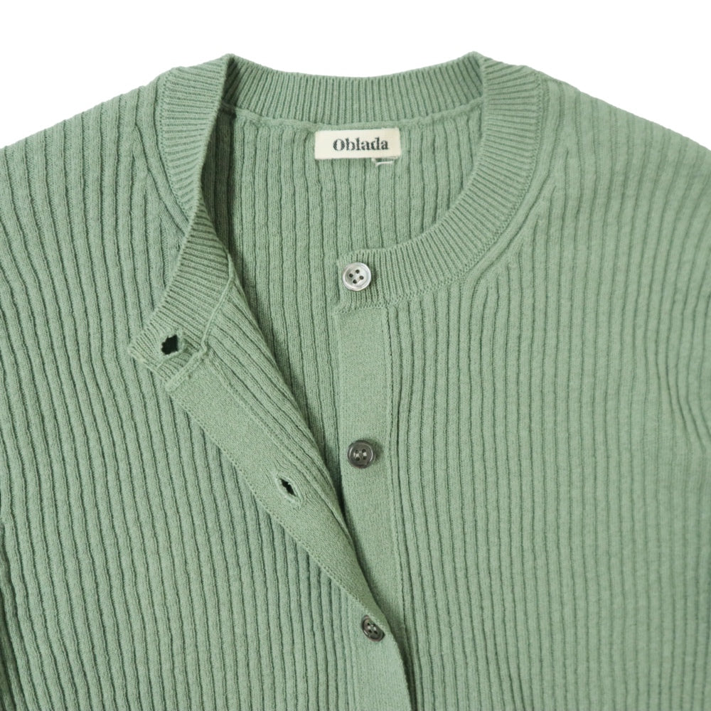 oblada(オブラダ)レディース"RIB CARDIGAN"リブカーディガン【S2610KN03】