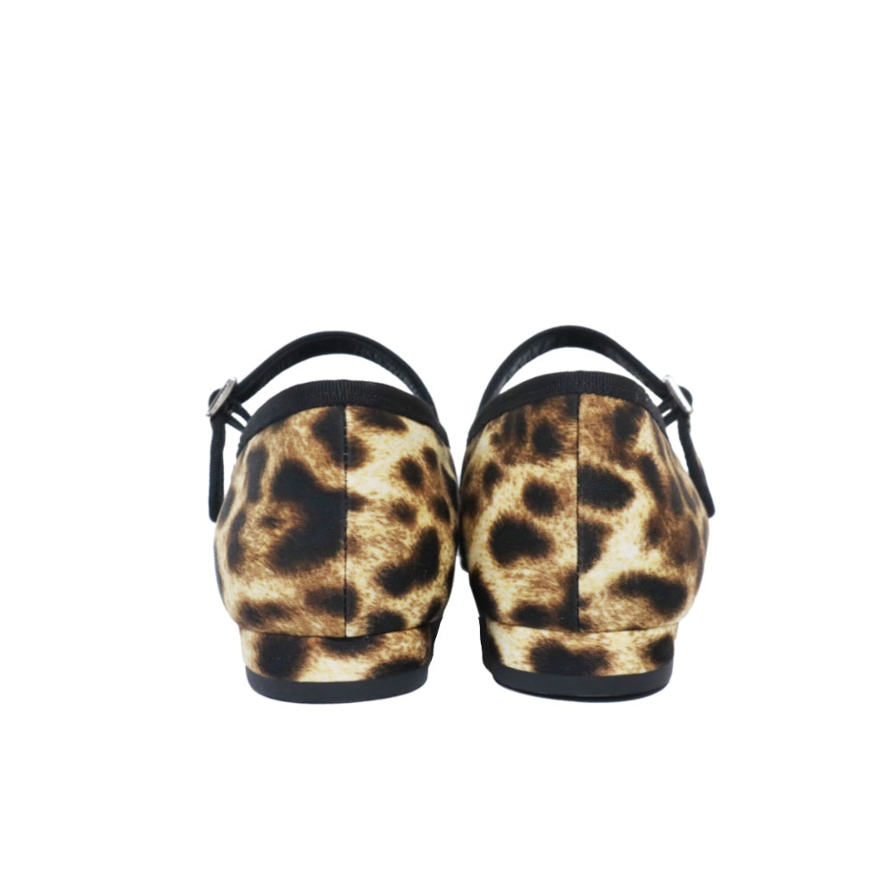 oblada(オブラダ) "MARY JEAN LEOPARD" メリージェーン ストラップパンプス レオパード【S2610IT14】