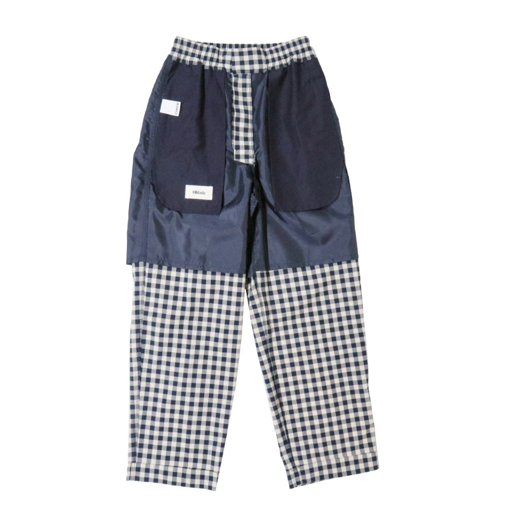 oblada(オブラダ) レディース "GINGHAM CHECK PANTS" ギンガムテェックパンツ【F2610PT12】