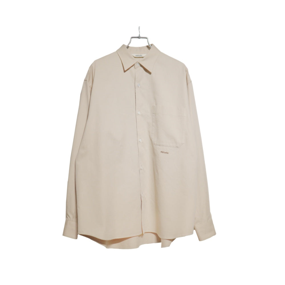 oblada(オブラダ) レディース　ツイルオーセンティックシャツ "TWILL AUTHENTIC SHIRT"【F2610SH08】