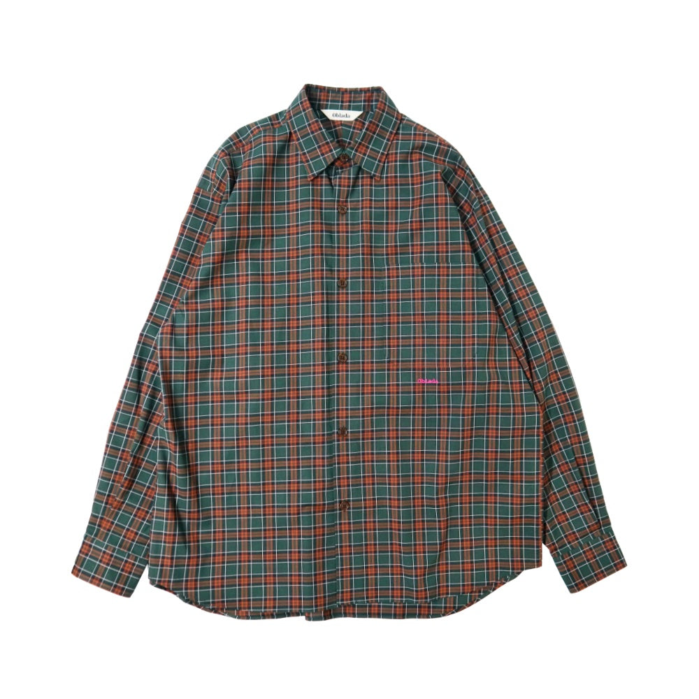 oblada(オブラダ) レディース　チェックオーセンティックシャツ "CHECK AUTHENTIC SHIRT"【F2610SH09】