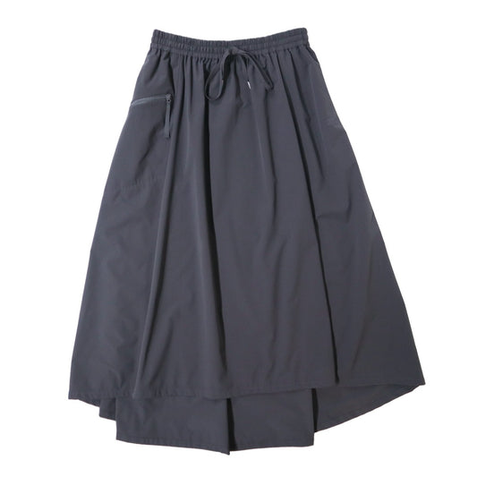 Americana(アメリカーナ)レディース Polyester Taffeta 4Way Strech Waist Gather Skirts  ポリエステル タフタ 4Way ストレッチ ウエスト ギャザー スカート【RFT-S-007】