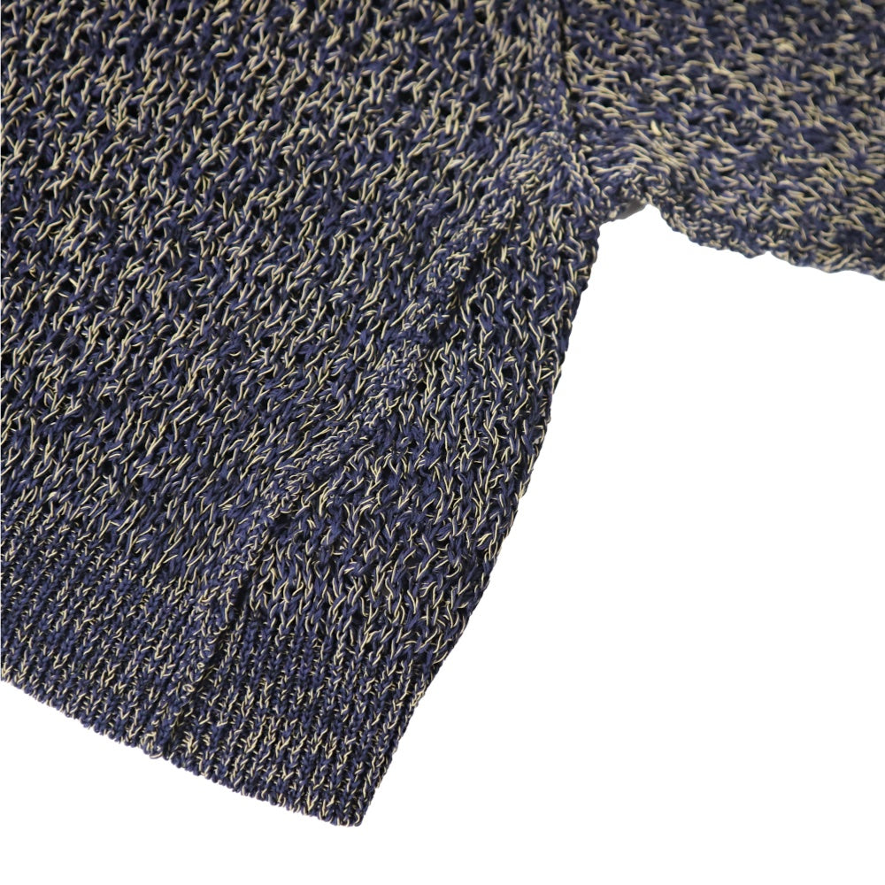 unfil(アンフィル)レディース　ダブルハニカムメッシュニットクルーネックP/O "DOUBLE HONEYCOMB MESH-KNIT CREW-NECK P/O"【WXSP-UW113】