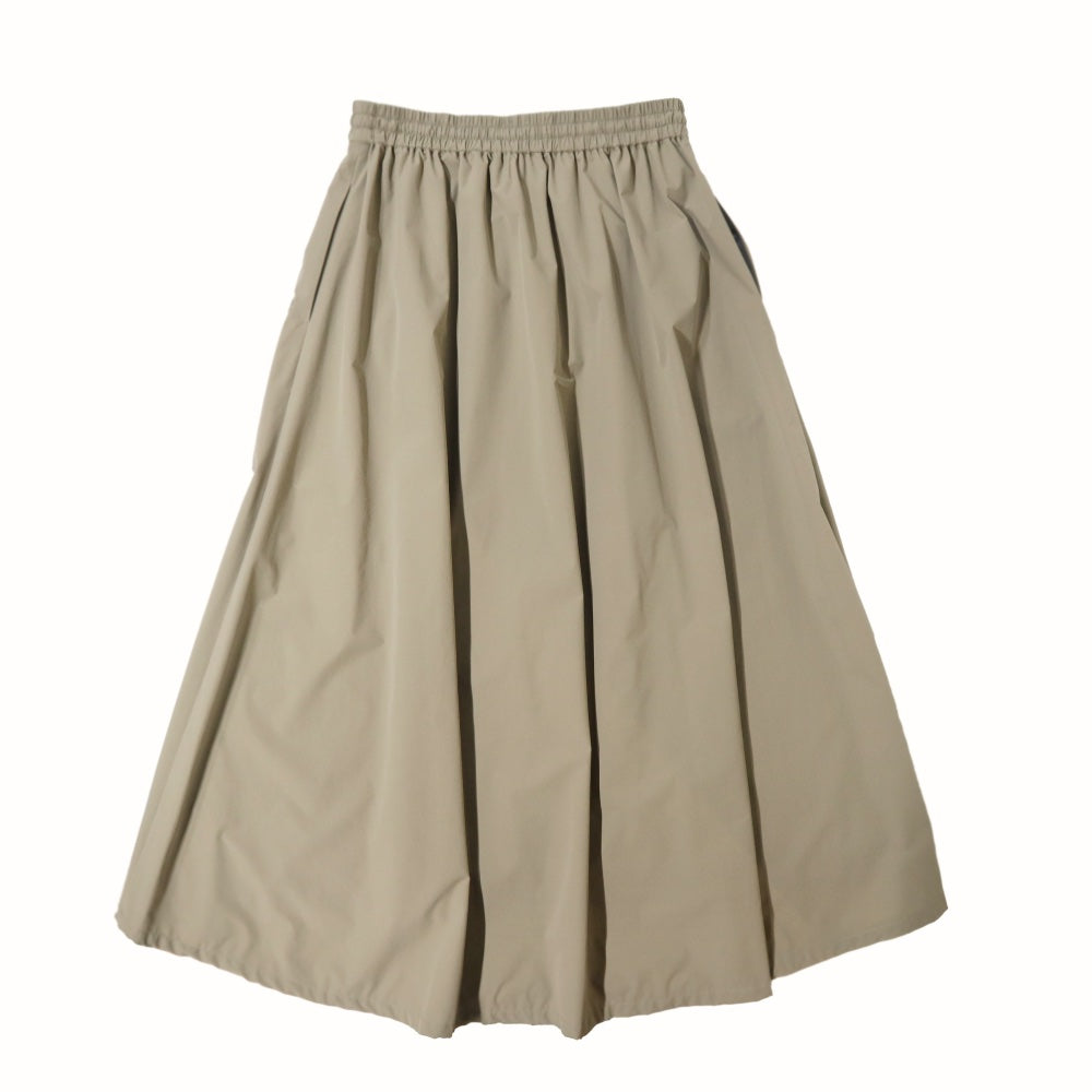 Americana(アメリカーナ)レディース Polyester Taffeta 4Way Strech Waist Gather Skirts  ポリエステル タフタ 4Way ストレッチ ウエスト ギャザー スカート【RFT-S-007】