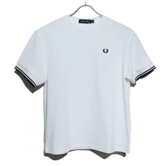 FRED PERRY(フレッドペリー)"Tipped Pique T-Shirt"ティップライン ショートスリーブピケTシャツ【G9167】