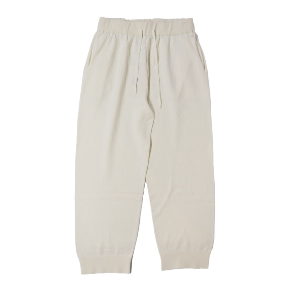 unfil(アンフィル)レディース　ストレッチ オーガニックコットン リラックスニットパンツ "STRETCH ORGANIC COTTON RELAXED-FIT KNIT PANTS"【WXSP-UW117】