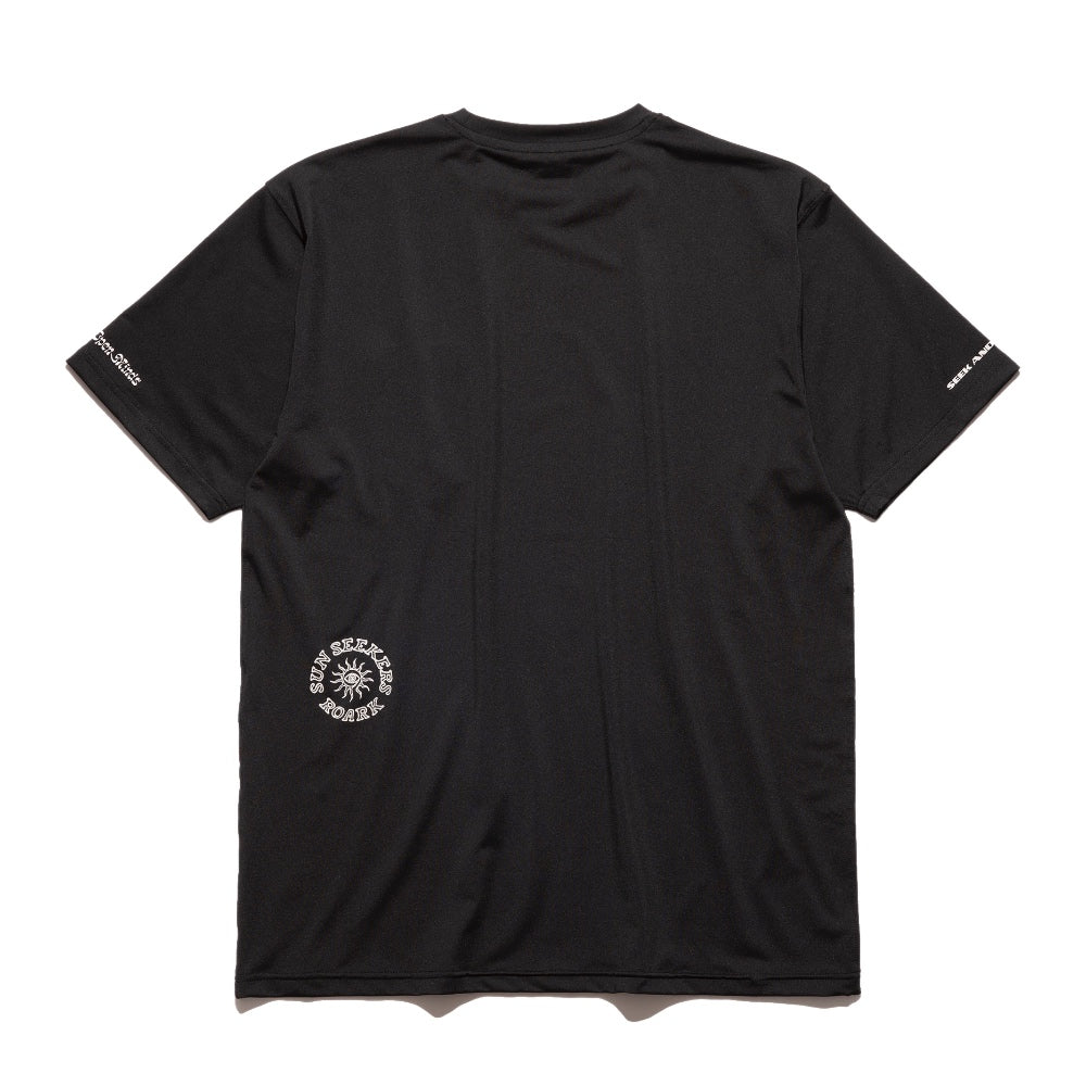 ROARK REVIVAL(ロアーク リバイバル)"SUN SEEKERS" RUSHGUARD TEE ラッシュガード ポケットTシャツ【RGTJ1020-WHT/BLK】