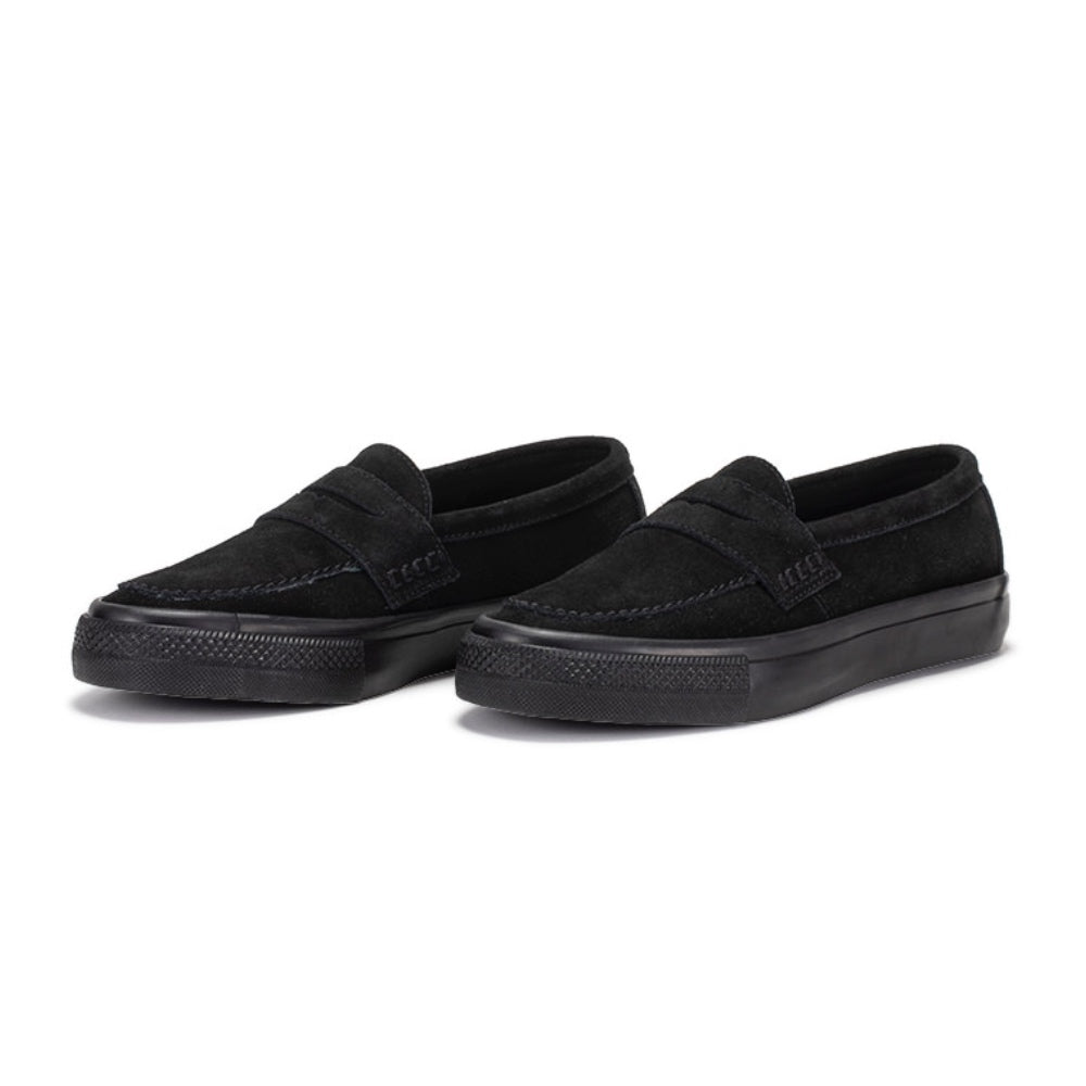 CONVERSE SKATEBOARDING(コンバース スケートボーディング) スエード ローファー スニーカーソール ”CS LOAFER SK SU" ”ブラック”【34201570】