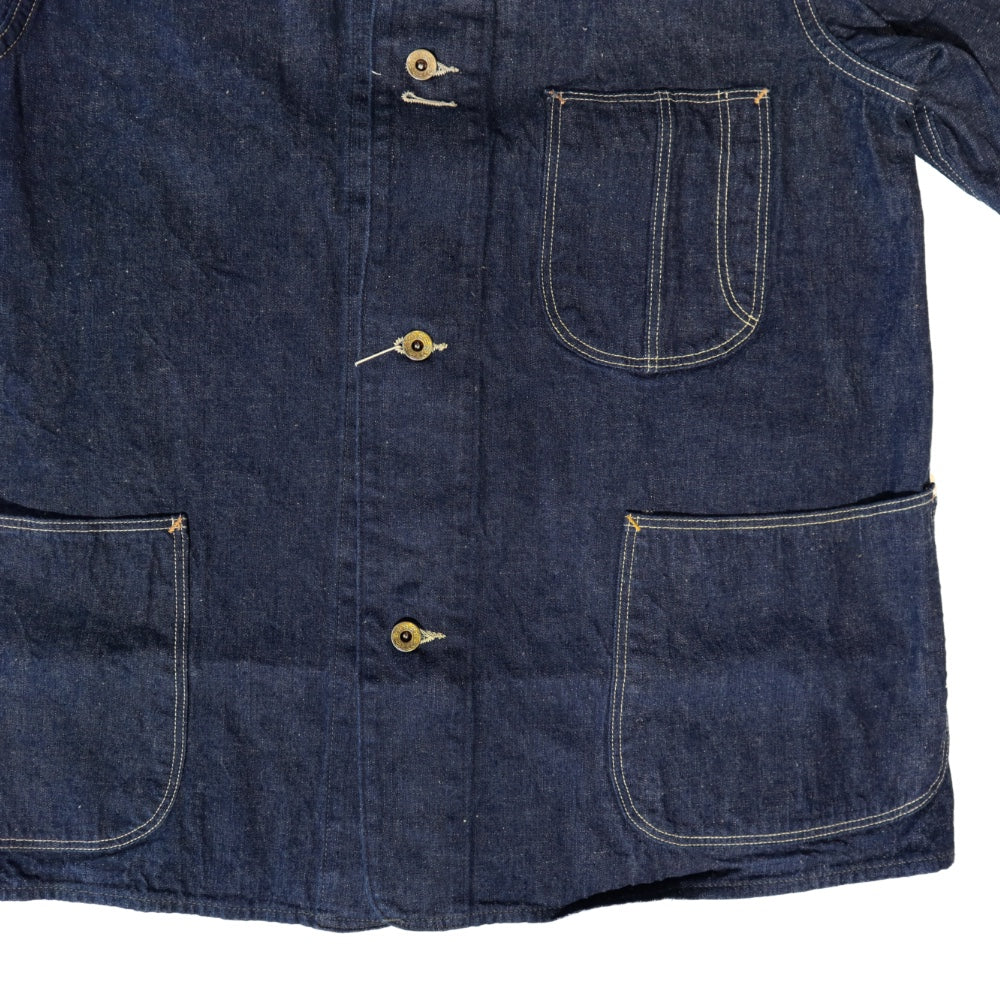 orSlow(オアスロウ)MENS 40's DENIM COVERALL One Wash デニム カバーオール ワンウォッシュ【01-6150-81】