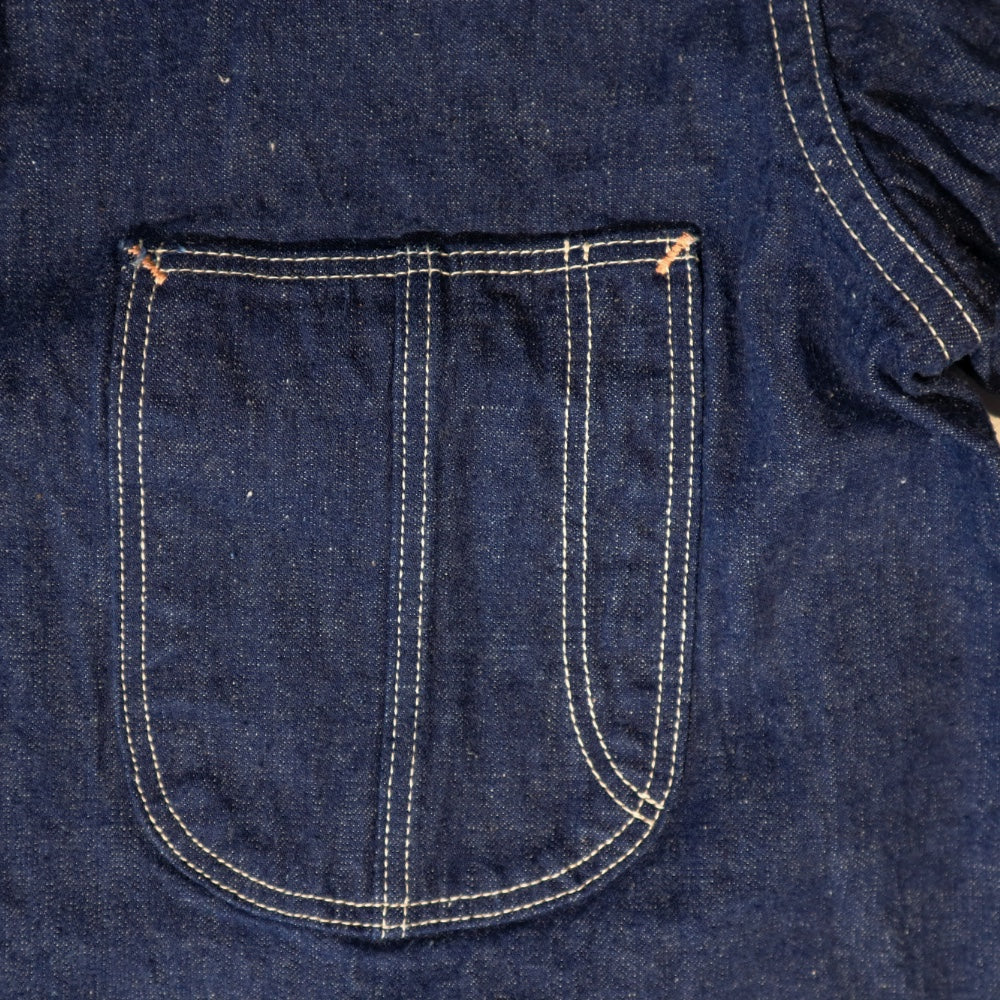 orSlow(オアスロウ)MENS 40's DENIM COVERALL One Wash デニム カバーオール ワンウォッシュ【01-6150-81】