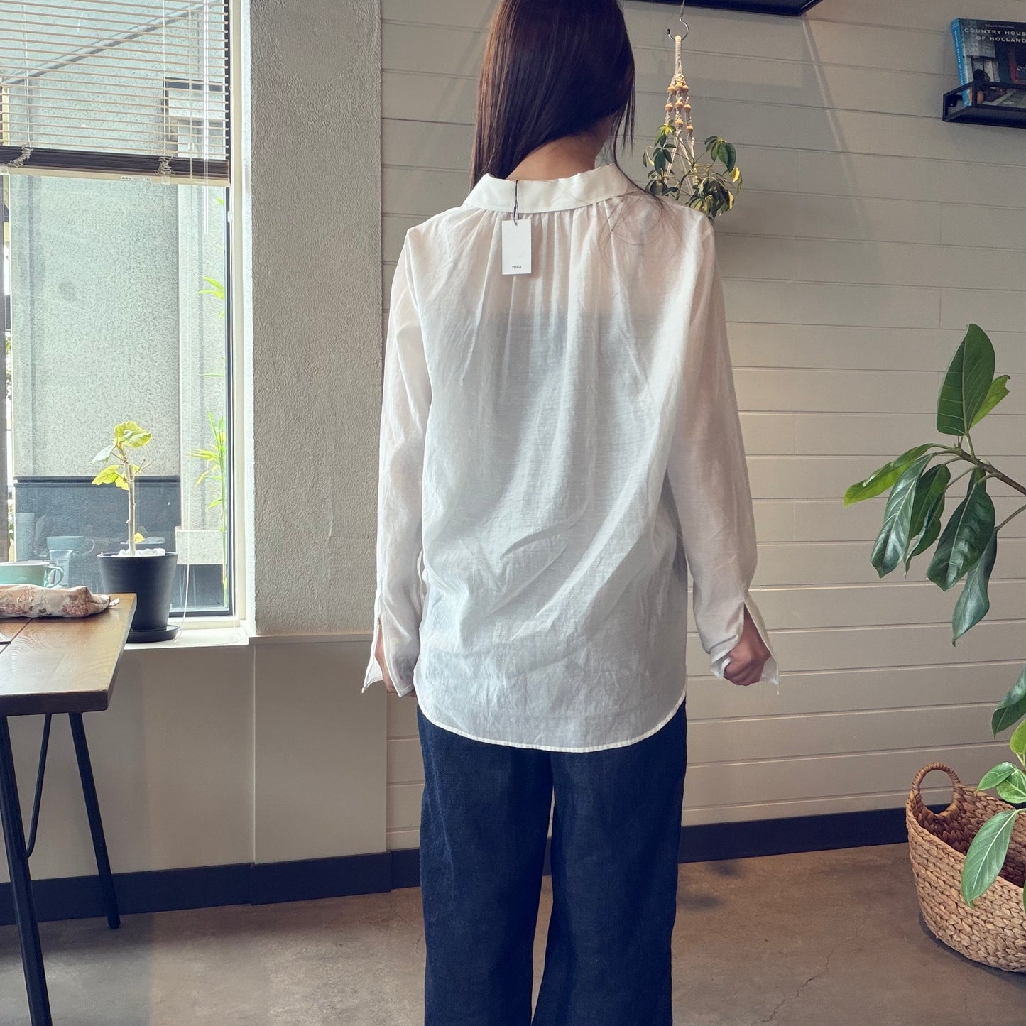 TICCA(ティッカ) レディースコットンシルクスキッパーシャツ【TBFS-112】
