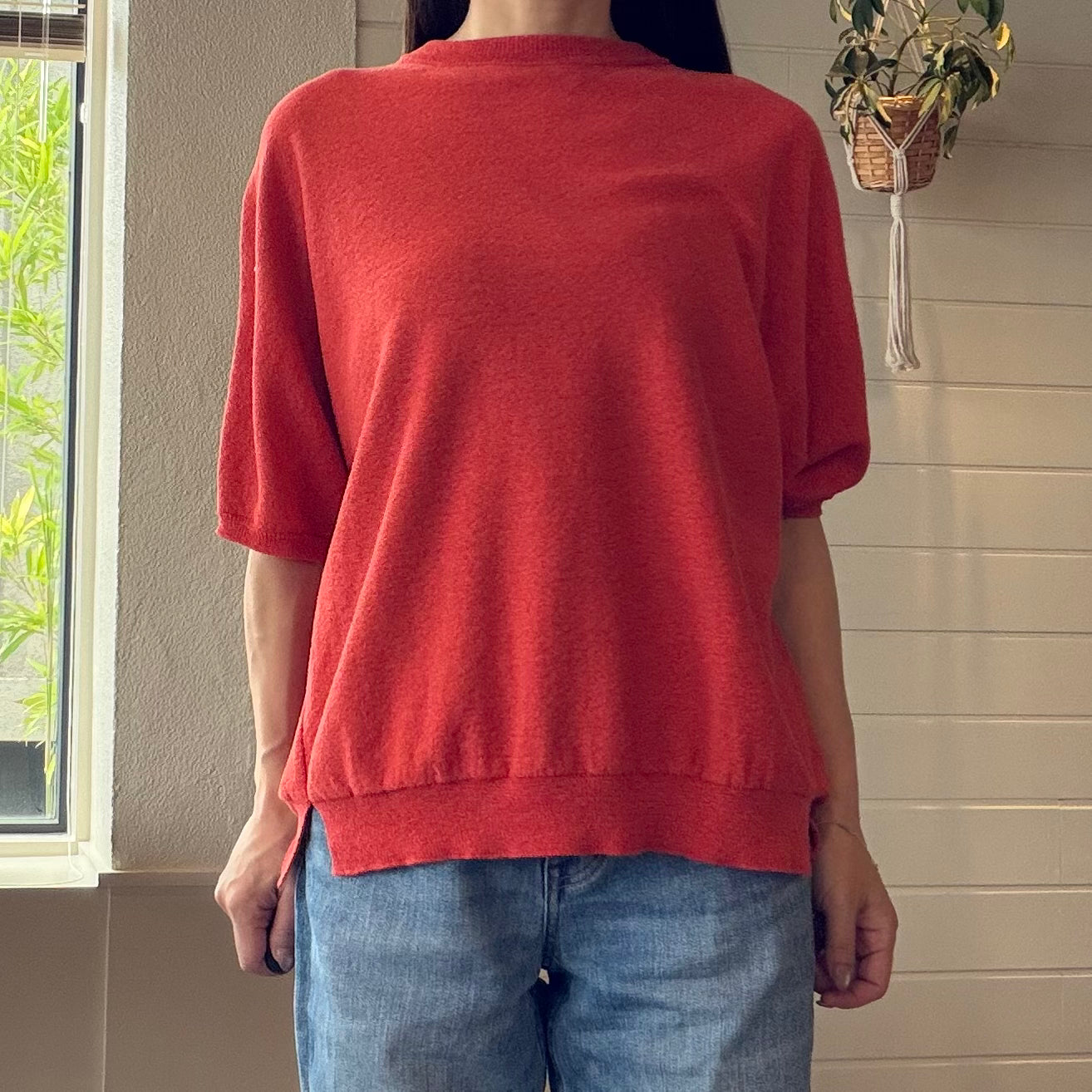comm.arch. (コムアーチ) レディース Co. Li. Dolman Knitted Tee