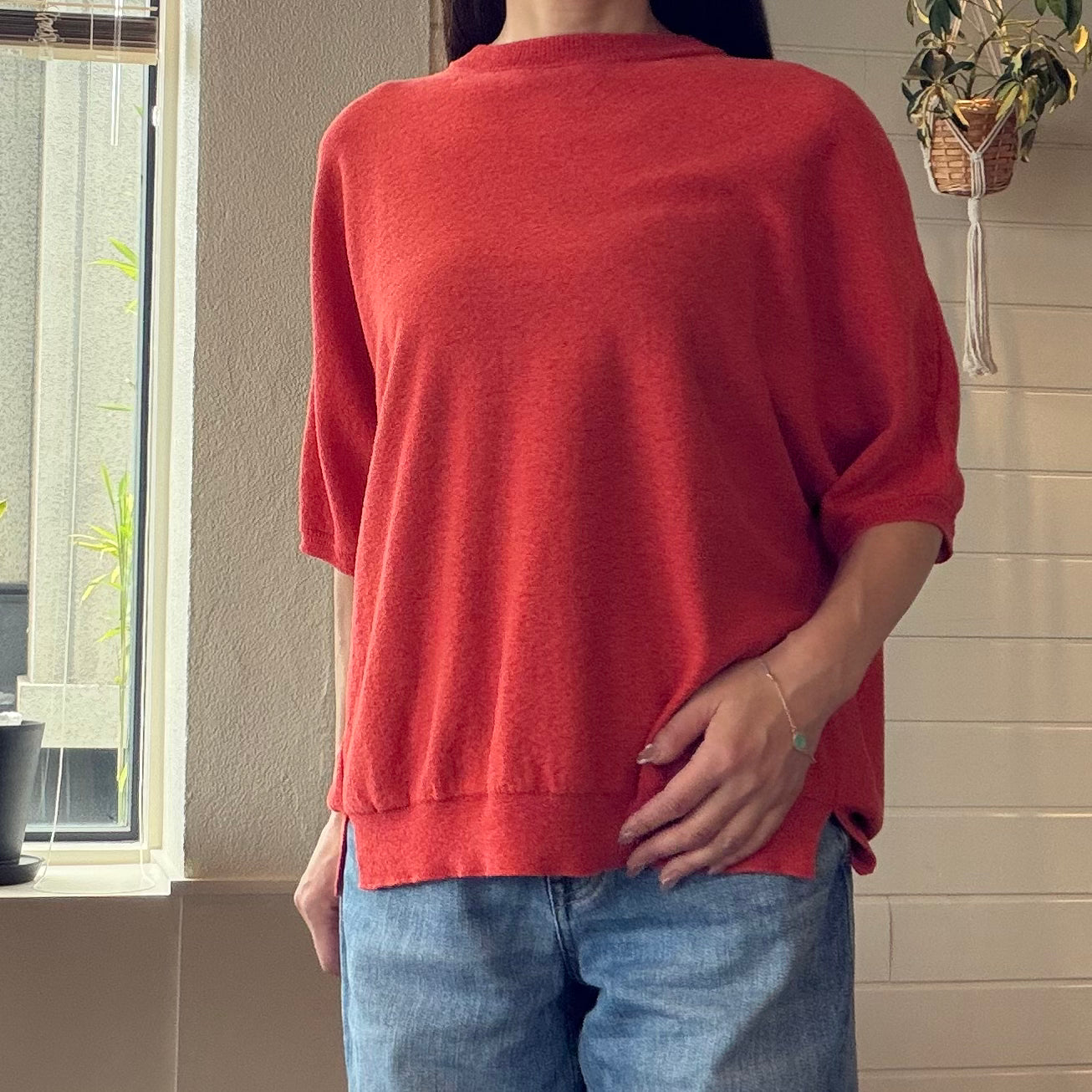 comm.arch. (コムアーチ) レディース Co. Li. Dolman Knitted Tee