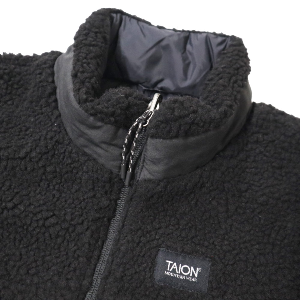 TAION(タイオン)Mountain Reversible Down / Boa Jacket マウンテン リバーシブル ダウン/ボア ジャケット （ユニセックス）【TAION-R102MB】
