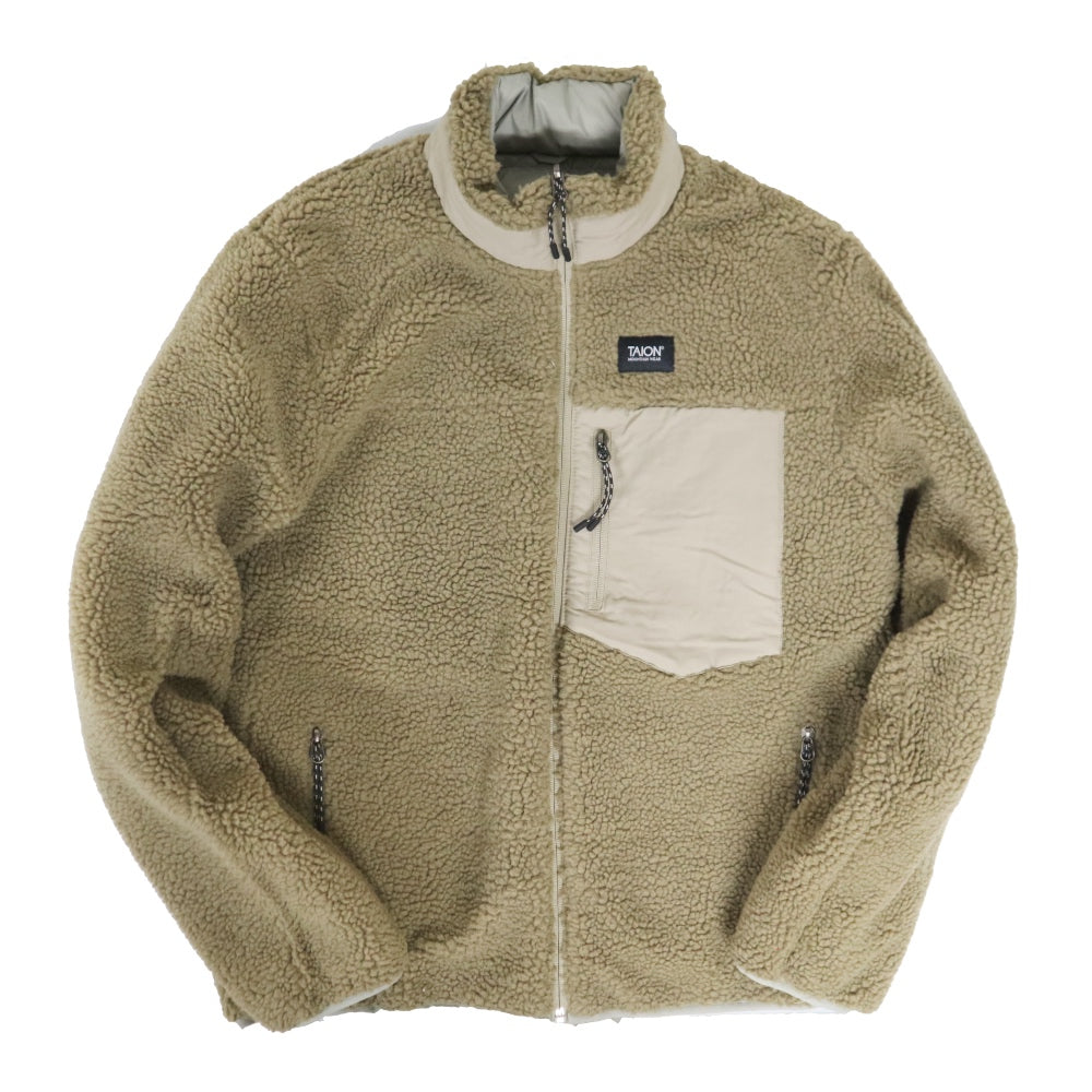 TAION(タイオン)Mountain Reversible Down / Boa Jacket マウンテン リバーシブル ダウン/ボア ジャケット （ユニセックス）【TAION-R102MB】