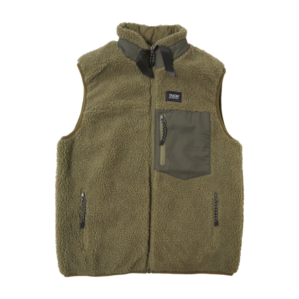 TAION(タイオン)Mountain Reversible Down / Boa Vestマウンテン