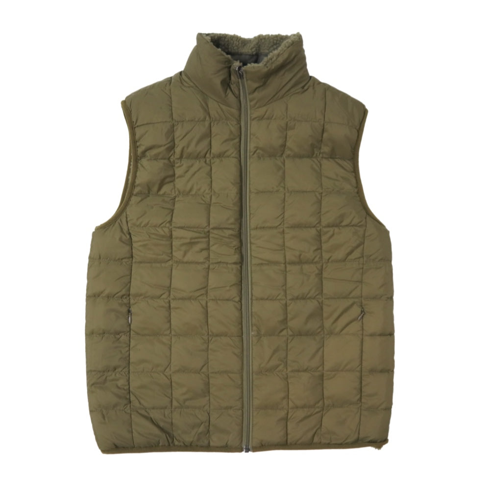 ４枚リバーシブルダウンベスト S グリーン/ブラウン 4枚リバーシブルダウンベスト S グリーン/ブラウン 中古・古着通販
