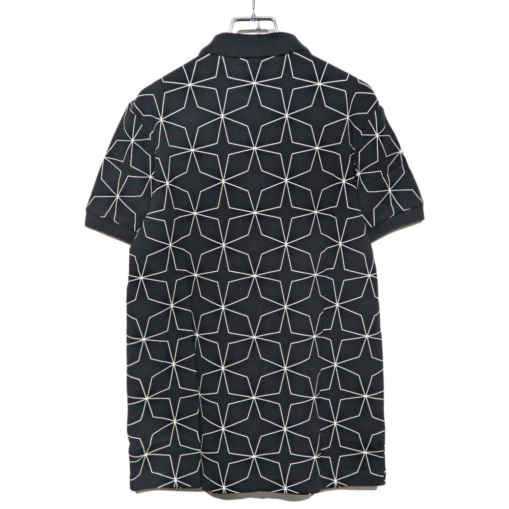 FRED PERRY(フレッドペリー) Geometric Fp Polo Shirt　ジオメトリックプリント ポロシャツ【M7733】