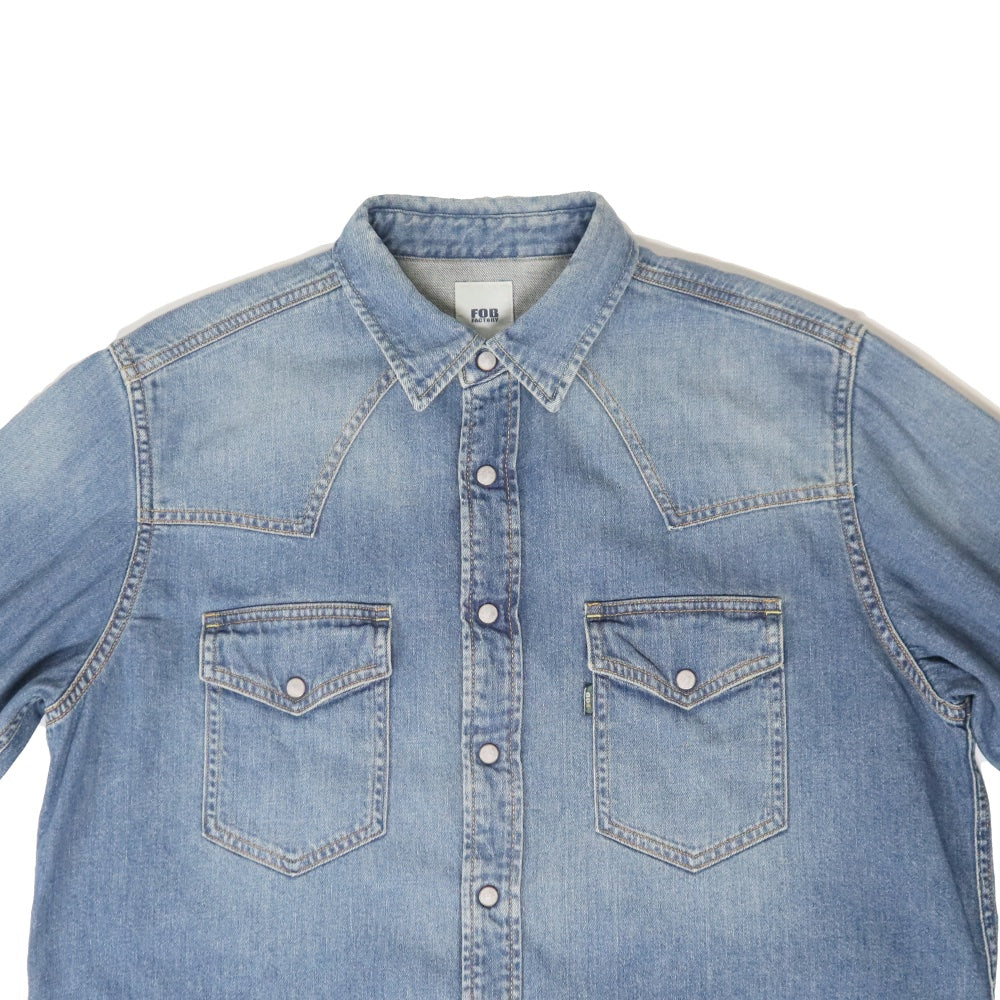 FOB FACTORY(エフオービー ファクトリー) Denim Western Shirt デニム