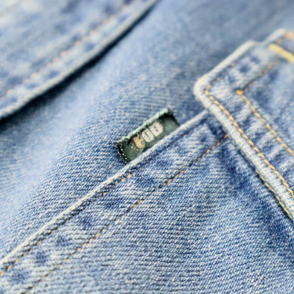 FOB FACTORY(エフオービー ファクトリー) Denim Western Shirt デニム ウエスタン シャツ【F3506】