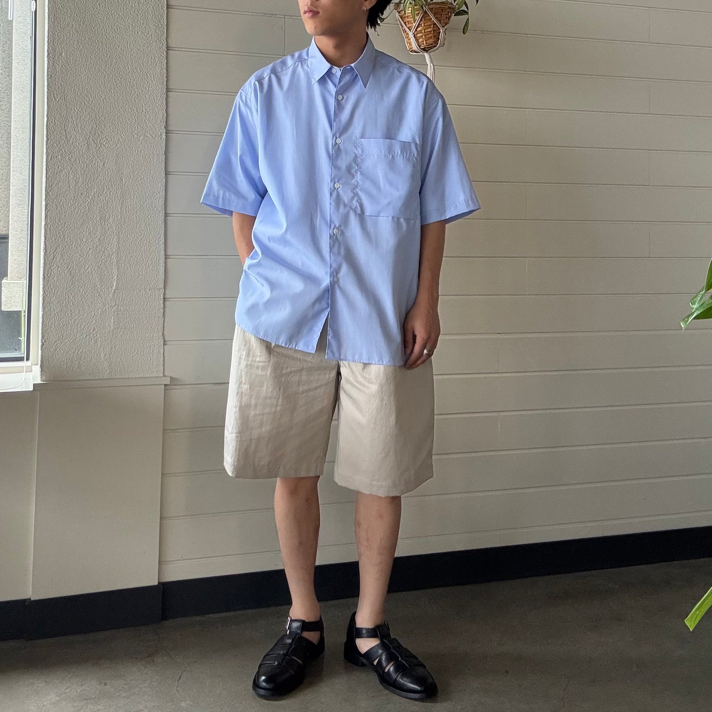 STILL BY HAND(スティル バイ ハンド)Cotton Linen Wide Shorts コットン リネン ワイド ショーツ【PT10261】