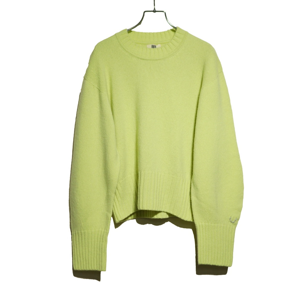 unfil(アンフィル)レディース　ファインラムウール クルーネック プルオーバ "FINE LAMBS WOOL CREW-NECK P/O"【WVFL-UW117】