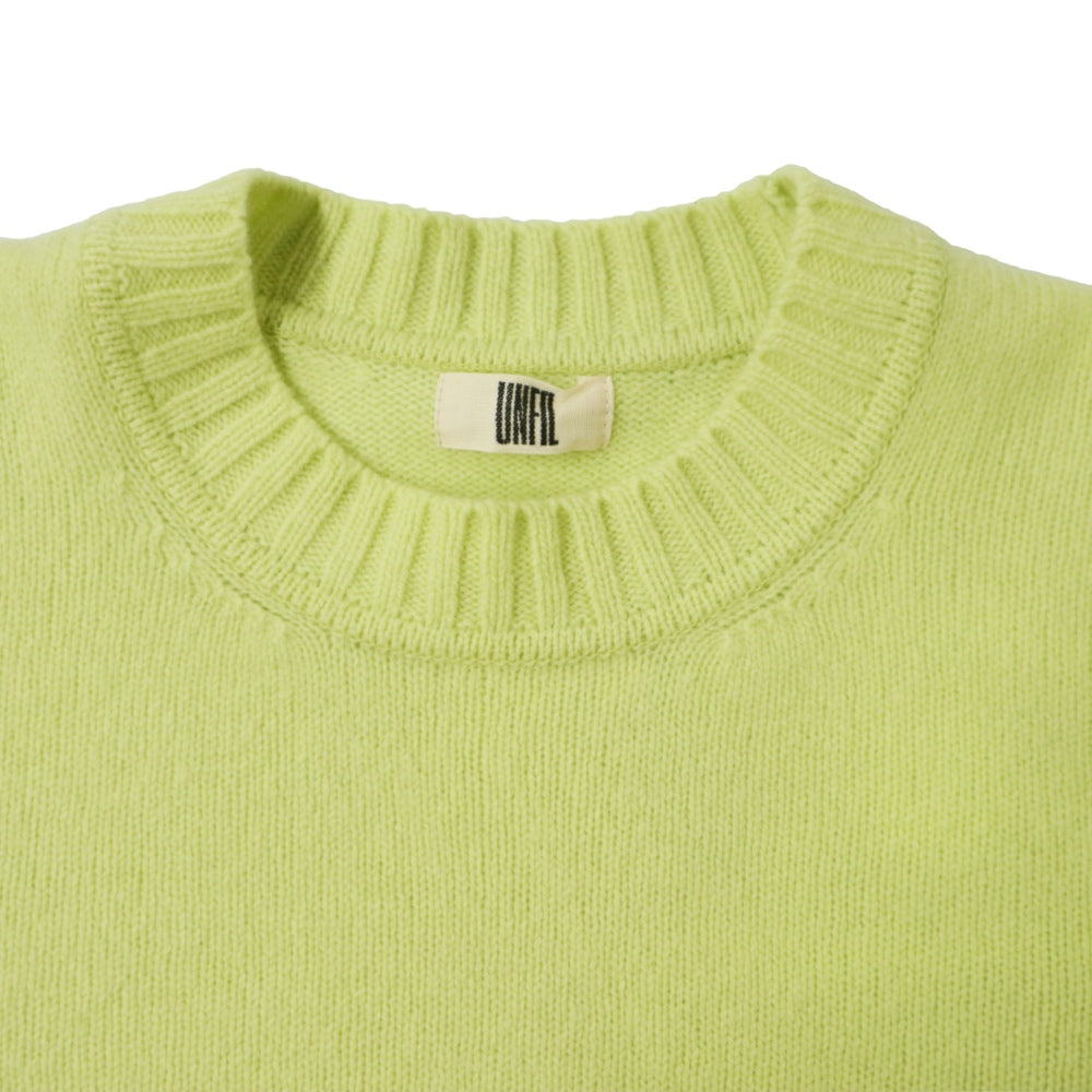 unfil(アンフィル)レディース　ファインラムウール クルーネック プルオーバ "FINE LAMBS WOOL CREW-NECK P/O"【WVFL-UW117】