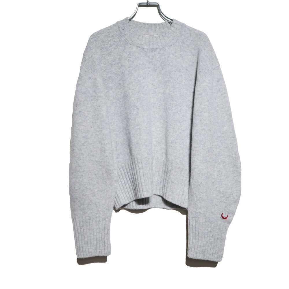 unfil(アンフィル)レディース　ファインラムウール クルーネック プルオーバ "FINE LAMBS WOOL CREW-NECK P/O"【WVFL-UW117】