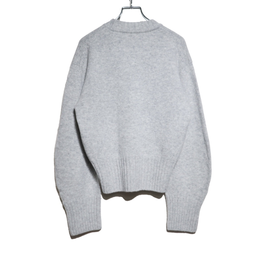 unfil(アンフィル)レディース　ファインラムウール クルーネック プルオーバ "FINE LAMBS WOOL CREW-NECK P/O"【WVFL-UW117】