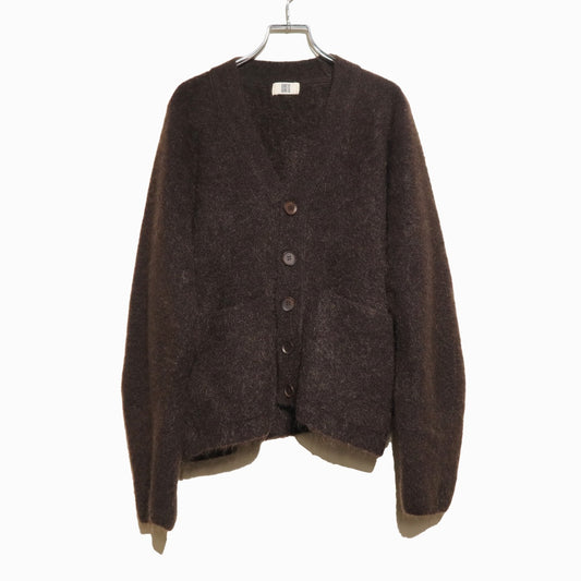 unfil(アンフィル)レディース　ストレッチスーパーキッドモヘアカーディガン "STRETCH SUPERKID MOHAIR C/D"【WVFL-UW113】