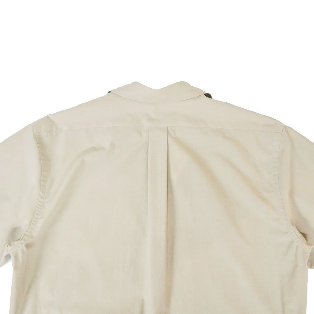 YLÈVE(イレーヴ) メンズ/ Cotton Silk Typewriter Skepper Shirts