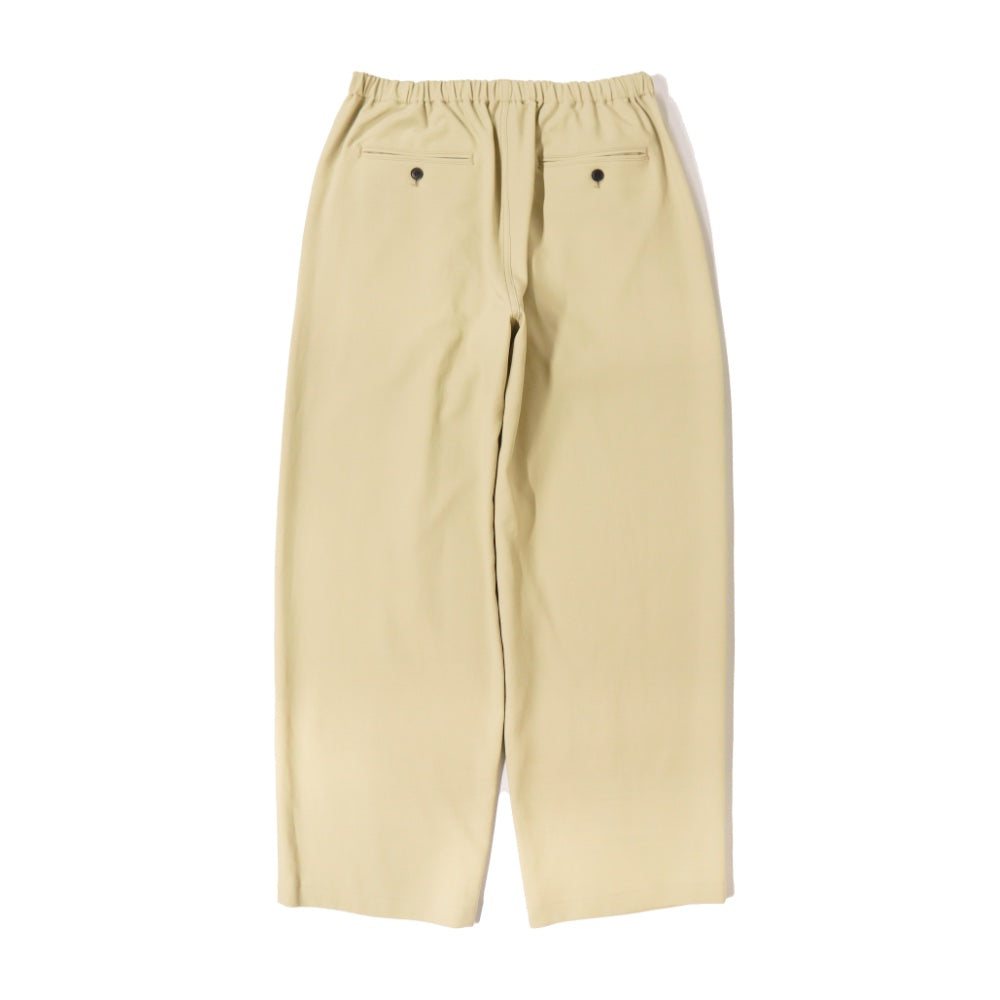 YLEVE(イレーヴ)100/2 GV TWILL DOUBLE WEAVE EASY PANTS  100/2 GV ツイル ダブルウィーブ イージーパンツ【1706140062